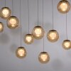 Paul Neuhaus lights Popup pendant light LED bronze, 19-light sources, Remote control