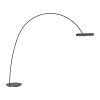Paul Neuhaus lights Loop-Bow floor lamp, Arch lamps LED black, 2-light sources