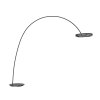 Paul Neuhaus lights Loop-Bow floor lamp, Arch lamps LED black, 2-light sources