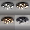 Paul Neuhaus lights Popup ceiling light LED grey, 11-light sources, Remote control