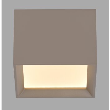Paul Neuhaus lights Manhattan ceiling light LED bronze, 1-light source, Remote control