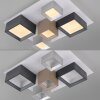 Paul Neuhaus lights Manhattan ceiling light LED grey, 1-light source, Remote control
