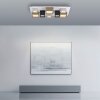 Paul Neuhaus lights Manhattan ceiling light LED grey, 1-light source, Remote control