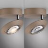 Paul Neuhaus lights Oculis ceiling light LED bronze, 1-light source