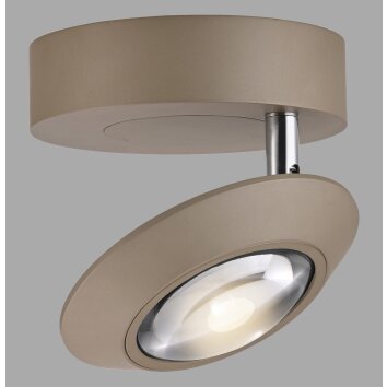 Paul Neuhaus lights Oculis ceiling light LED bronze, 1-light source