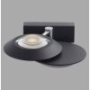 Paul Neuhaus lights Oculis wall light LED black, 2-light sources