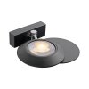 Paul Neuhaus lights Oculis wall light LED black, 2-light sources