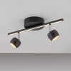 Leuchten Direkt lights JARIK ceiling light LED black, 3-light sources