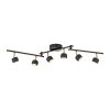 Leuchten Direkt lights JARIK ceiling light LED black, 7-light sources