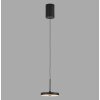 Leuchten Direkt lights PLATA pendant light LED black, 1-light source