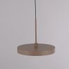 Leuchten Direkt lights PLATA pendant light LED sand-coloured, 1-light source