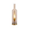 Leuchten Direkt lights BOTTLE table lamp LED brass, 1-light source