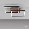 Leuchten Direkt lights AKUSTIKA ceiling light LED black, 1-light source