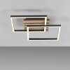 Leuchten Direkt lights AKUSTIKA ceiling light LED black, 1-light source