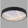 Leuchten Direkt lights MIKADO ceiling light LED black, 1-light source