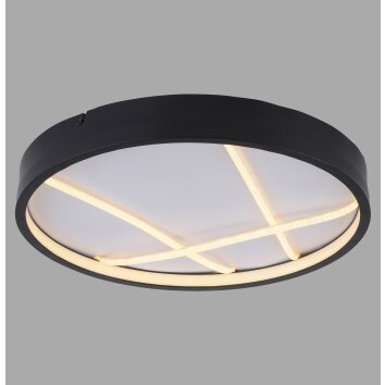 Leuchten Direkt lights MIKADO ceiling light LED black, 1-light source