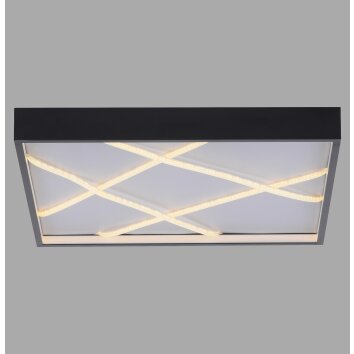 Leuchten Direkt lights MIKADO ceiling light LED black, 1-light source
