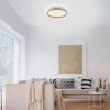 Leuchten Direkt lights MIO ceiling light LED sand-coloured, 1-light source, Remote control