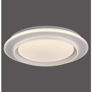 Leuchten Direkt lights LAGO ceiling light LED white, 1-light source, Remote control