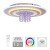 Leuchten Direkt lights TOLAGO ceiling light LED white, 2-light sources, Remote control, Colour changer
