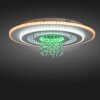 Leuchten Direkt lights TOLAGO ceiling light LED white, 2-light sources, Remote control, Colour changer
