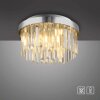 Leuchten Direkt lights KULUNKA chandelier LED silver, 4-light sources