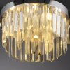 Leuchten Direkt lights KULUNKA chandelier LED silver, 4-light sources