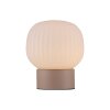 Leuchten Direkt lights NAMI table lamp LED sand-coloured, 1-light source