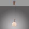 Leuchten Direkt lights NAMI pendant light LED sand-coloured, 1-light source