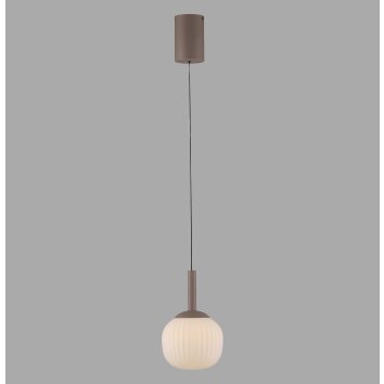 Leuchten Direkt lights NAMI pendant light LED sand-coloured, 1-light source