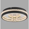 Leuchten Direkt lights HANNI ceiling light LED black, 1-light source