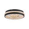 Leuchten Direkt lights HANNI ceiling light LED black, 1-light source