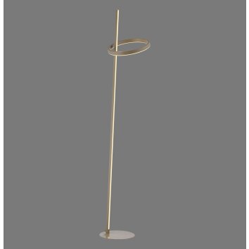 Leuchten Direkt lights RITUS floor lamp LED sand-coloured, 2-light sources