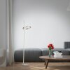Leuchten Direkt lights RITUS floor lamp LED silver, 2-light sources