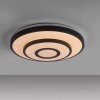 Leuchten Direkt lights TURANUS ceiling light LED black, 1-light source