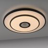 Leuchten Direkt lights TURANUS ceiling light LED black, 1-light source