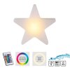 Leuchten Direkt lights STAR table lamp LED white, 1-light source, Remote control, Colour changer