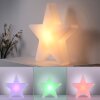 Leuchten Direkt lights STAR table lamp LED white, 1-light source, Remote control, Colour changer