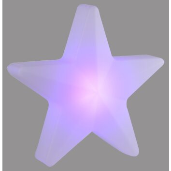 Leuchten Direkt lights STAR table lamp LED white, 1-light source, Remote control, Colour changer