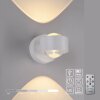 Leuchten Direkt lights AKKU-CHIA wall light LED white, 2-light sources, Remote control