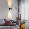 Leuchten Direkt lights AKKU-CHIA wall light LED black, 2-light sources, Remote control
