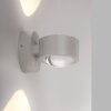 Leuchten Direkt lights AKKU-CHIA wall light LED sand-coloured, 2-light sources, Remote control