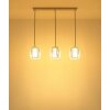 Globo lighting Maribel hanging light chrome, 3-light sources