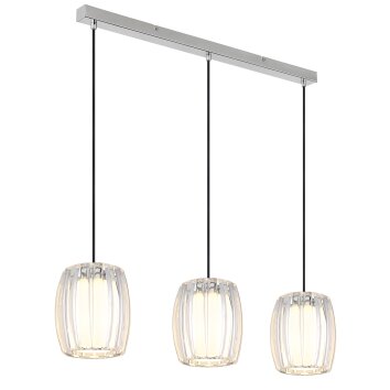 Globo lighting Maribel hanging light chrome, 3-light sources