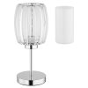 Globo lighting Maribel table lamp chrome, 1-light source