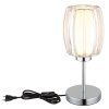 Globo lighting Maribel table lamp chrome, 1-light source