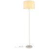 Globo lighting Deleon floor lamp chrome, yellow, sand-coloured, 1-light source