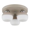Globo lighting Ragusa ceiling light chrome, white, 3-light sources