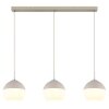 Globo lighting Ragusa hanging light chrome, white, 3-light sources