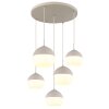 Globo lighting Ragusa hanging light chrome, white, 5-light sources